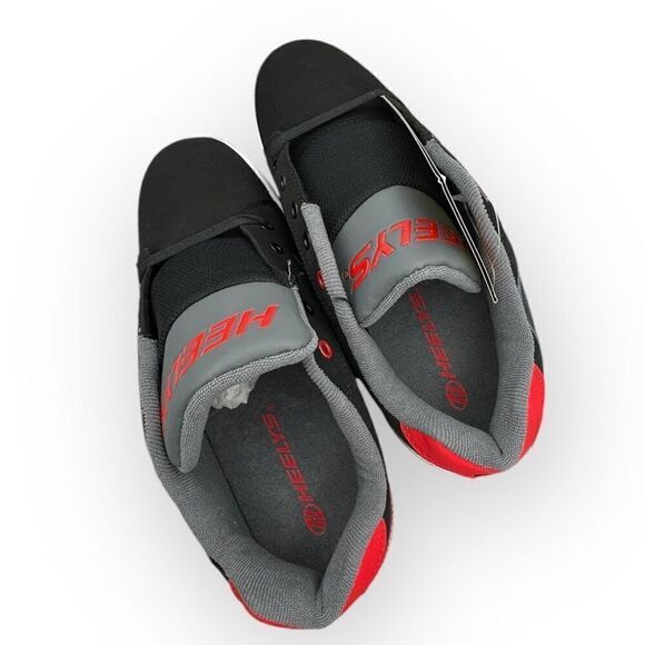 NWT Heelys Kids Boys Proper 2.0 Roller Skate Sneaker Shoes Black Red Size 9 - Picture 10 of 12